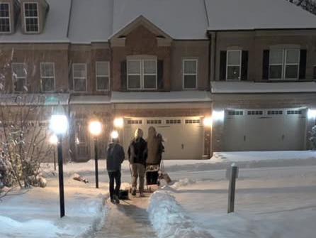 Snow Sidewalk Clearing